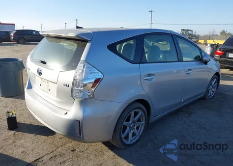 2013 Toyota Prius V Five from USA, damaged, VIN JTDZN3EU3D3200932